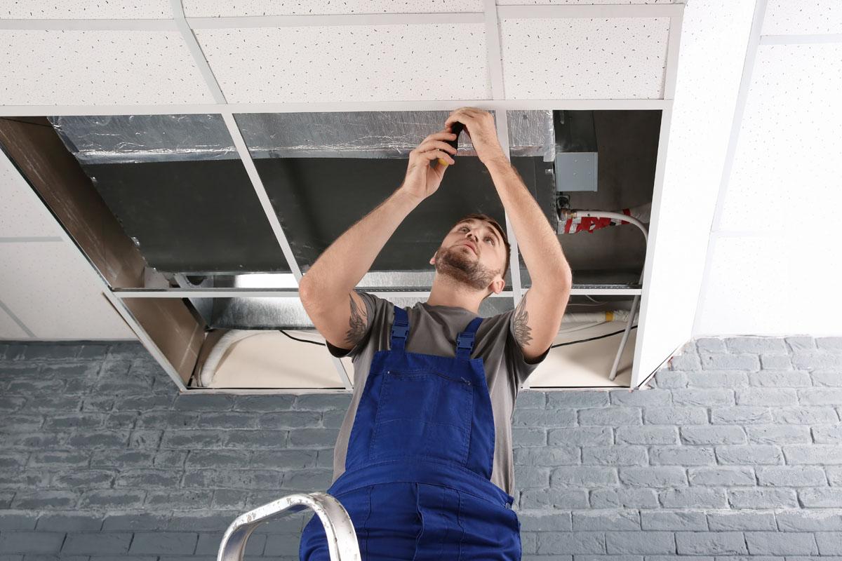 Installation plafond suspendu Beauvais